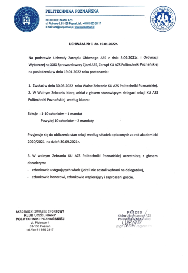 Uchwała